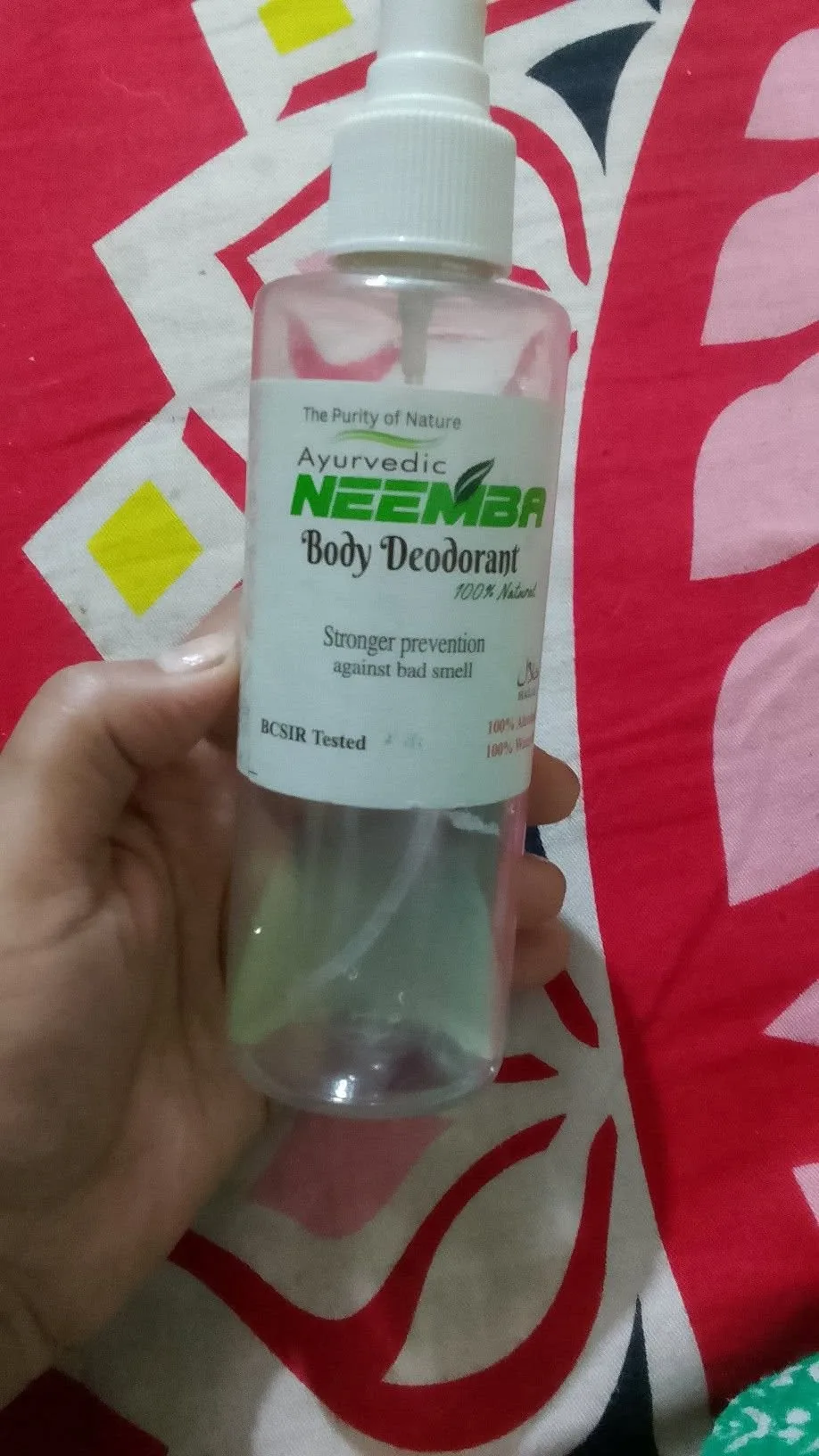Neemba body deodorant khubi valo akti product