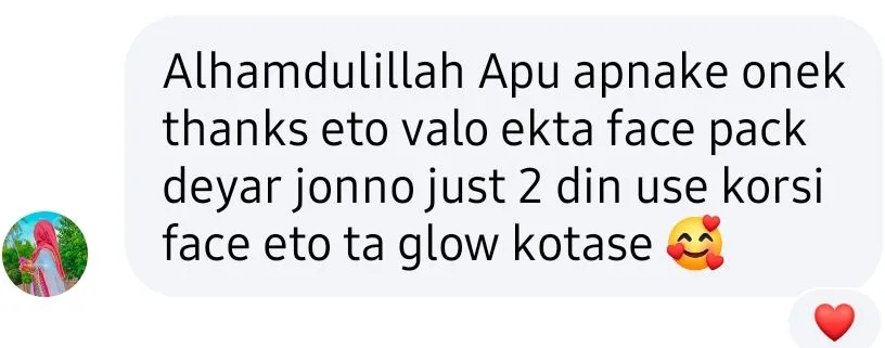 Best face pack for natural glow