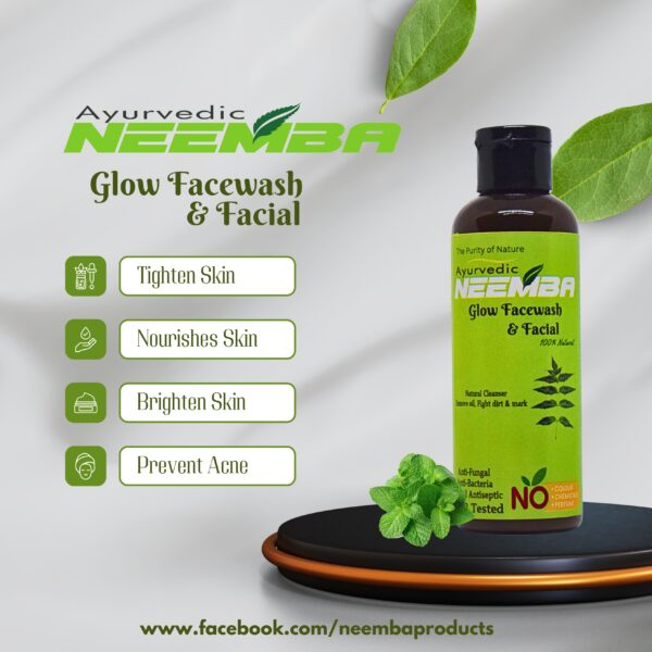 Neemba Glow Facewash & Facial - Image 2